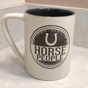 We people Horse People mug.